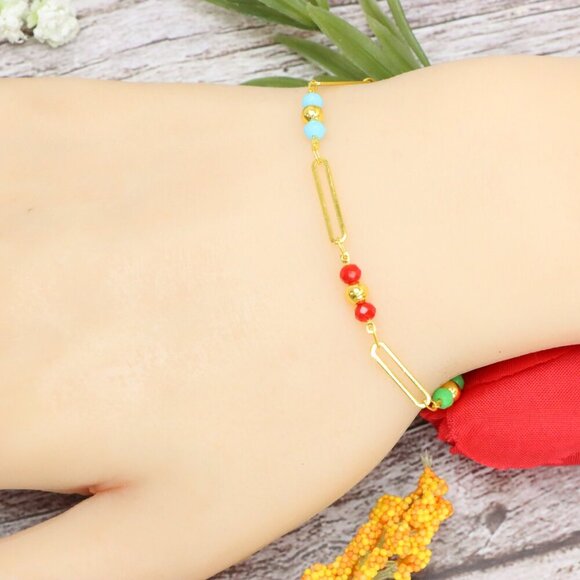"Trendy Bracelet for Girls & Women – Cute, Adjustable & Gift-Ready | MLCRC1056 - Picture 8 of 10